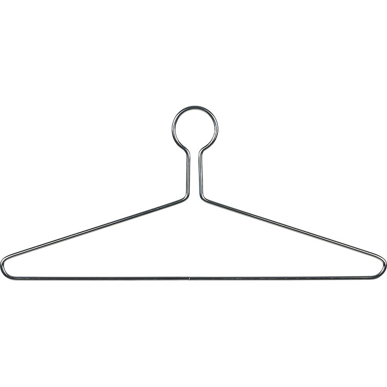 Quality Hangers Heavy Duty Metal Suit Hanger Coat Hangers with Polished  Chrome (Suit Coat Hanger - 60 Pack)