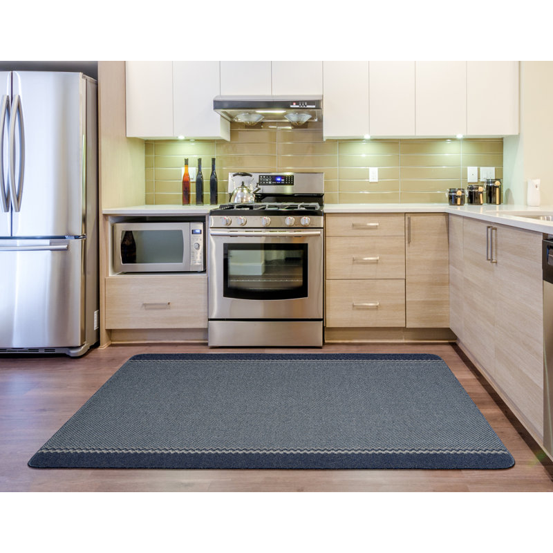 Draco Kitchen Mat, Runner 67 x 180cm, Blue