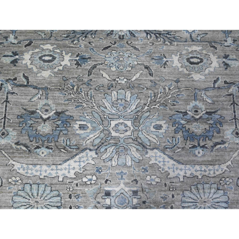 Jamita One-of-a-Kind Rectangle 8'1" X 10'1" New Age Wool Area Rug