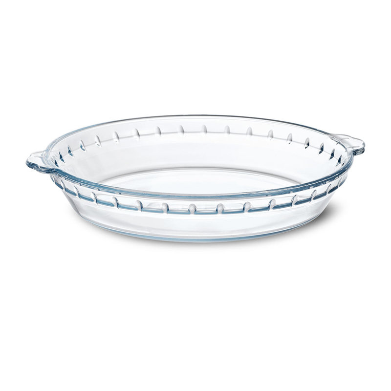 Pfaltzgraff 9.5-Inch Glass Pie Dish