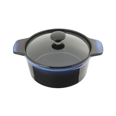 Eternal Round Stoneware 2 Piece Casserole Bakeware Set