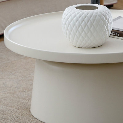 Creamy Mushroom Coffee Table Stylish Durable