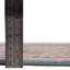 Tapis contemporain Mulvihill de couleur bleu sarcelle-1526710914