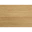 Table d'appoint contemporaine - Stratifié naturel, métal blanc, pour salon et chambre, assemblage requis