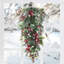 Ensemble de 2 gouttes de Noël grenade rouge 28 "