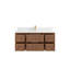 Teck flottant uni 48 po Sonoma X P 22 po De meuble-lavabo simple D-100527908