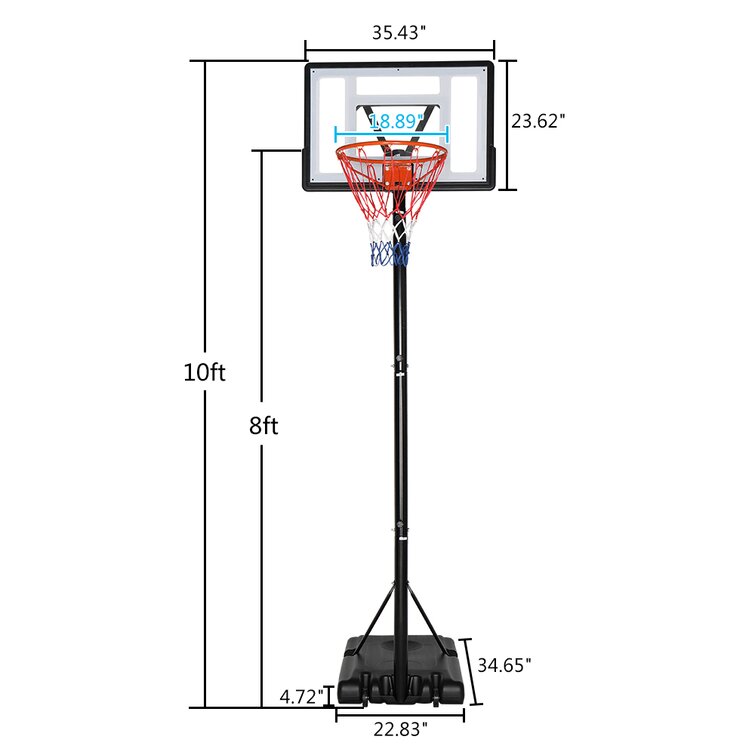 Basketball Hoop Heights | Rim Height By Age | Net World Sports