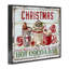 Giclée encadrée festive chocolat chaud gris par Creatif Belle-540962845-540962842