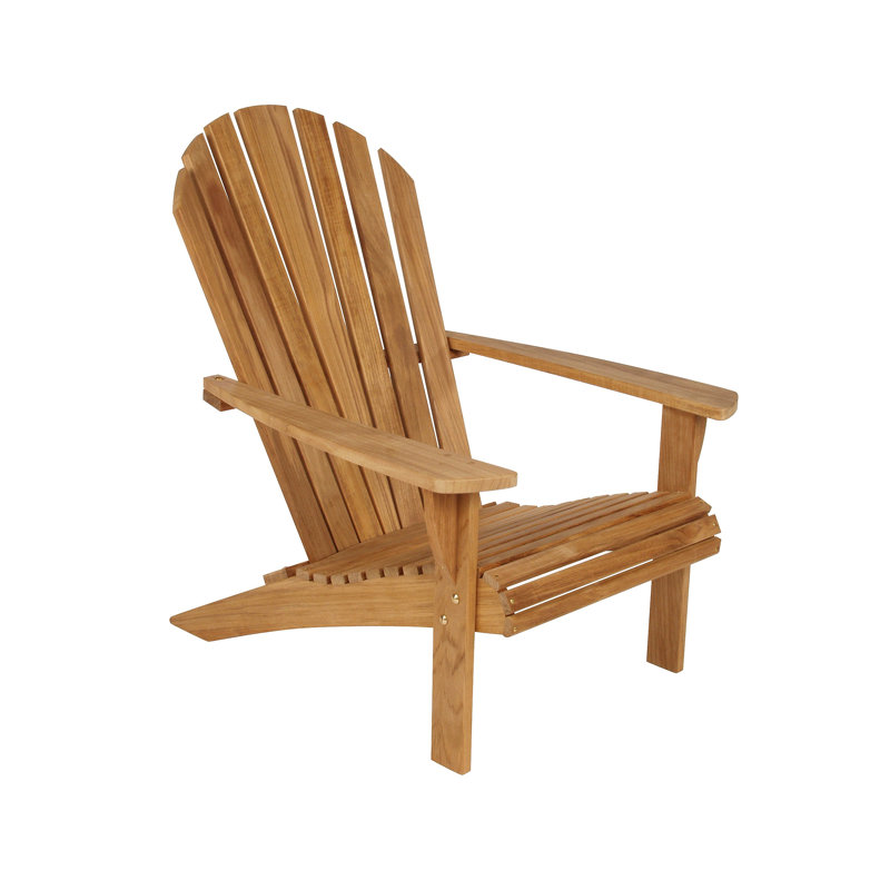 Adirondack Outdoor Teak Lounge Chair