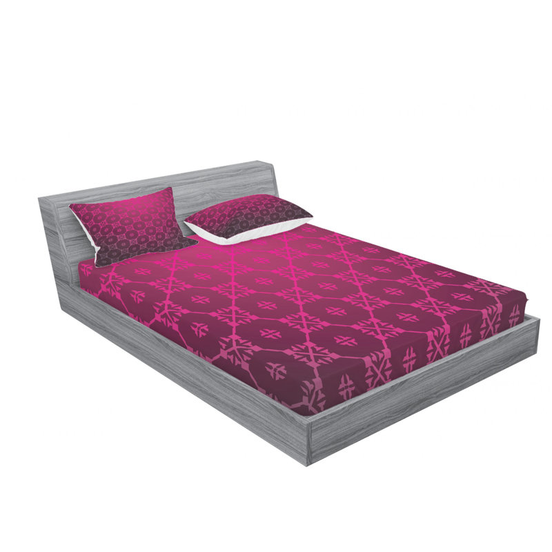 Microfiber Geometric Sheet Set