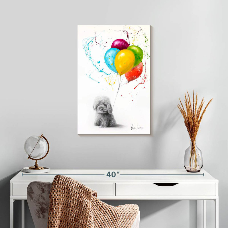 Brampt Puppy Party, 24" H x 16" W