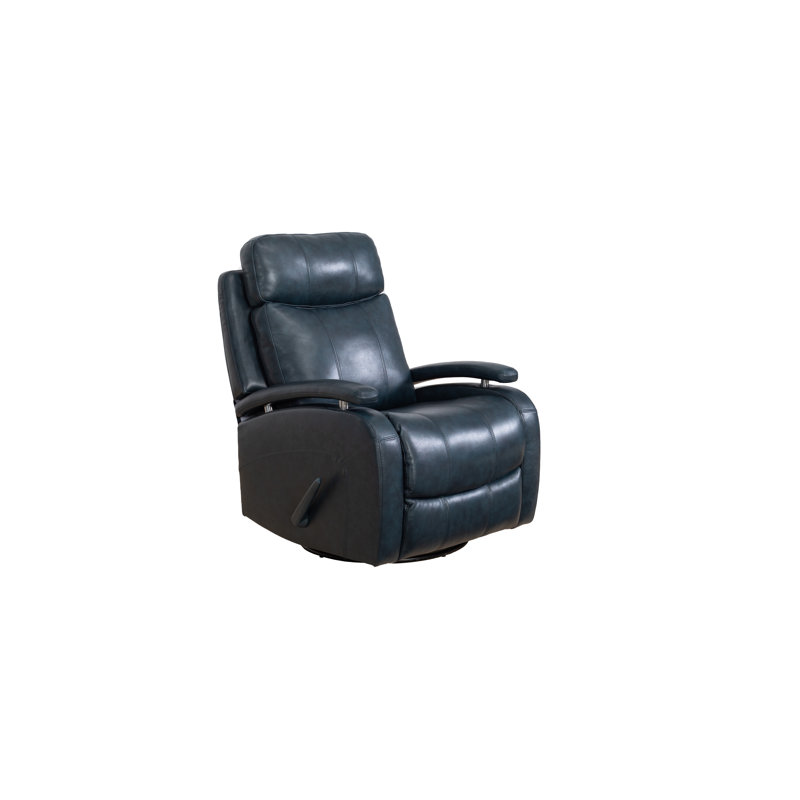 Tehya Swivel Recliner, Blue