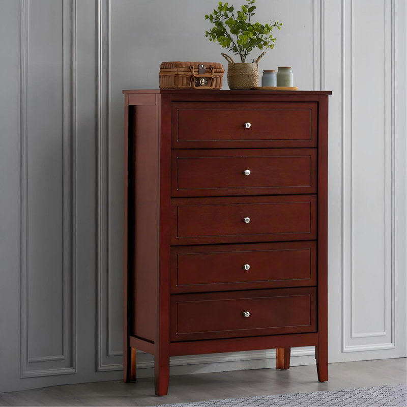 Commode Daniel, cerise, Merisier