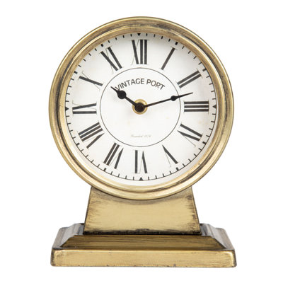 Khalil Metal Mantel Clock