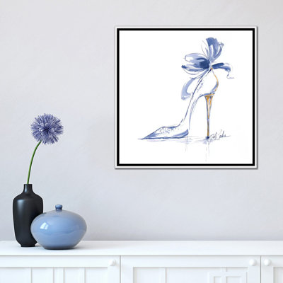 Bleu Stiletto par Debi coules-reproduction d’art