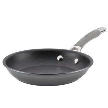 Circulon Elementum 14 Nonstick Hard Anodized Skillet with Helper Handle - Oyster Gray