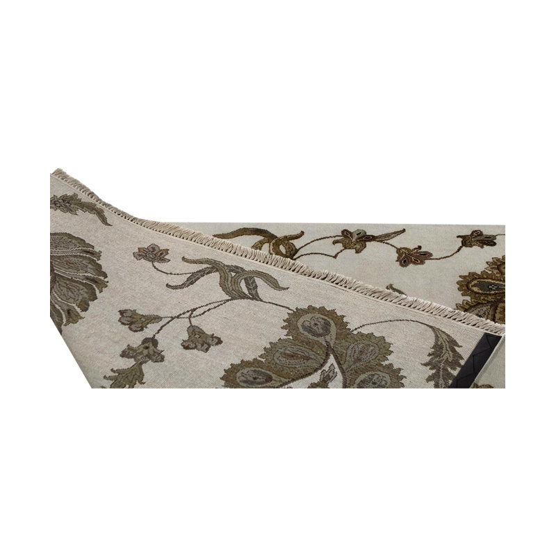 Wool Floral Area Rug