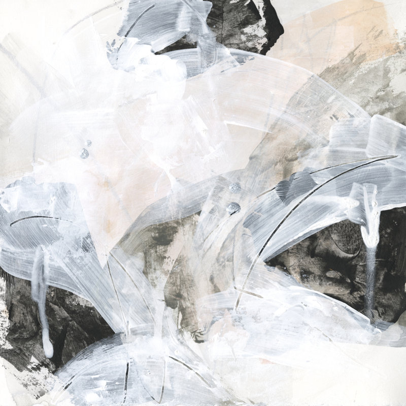 Veiled Formation II by June Erica Vess - Wrapped Canvas Painting, 30cm H x 30cm W
