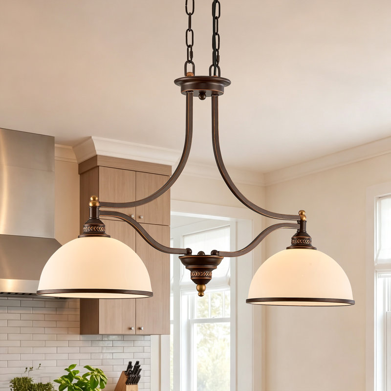 2 - Light Kitchen Island Pendant