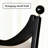 French-Style Vintage Unconventional Iron Frame Full-Length Mirror