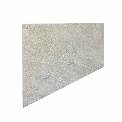 Falkirk Irvine II 23.6" x 47.2" SPC Faux Stone Matte Wall Paneling in Tan Brown (4-pack)