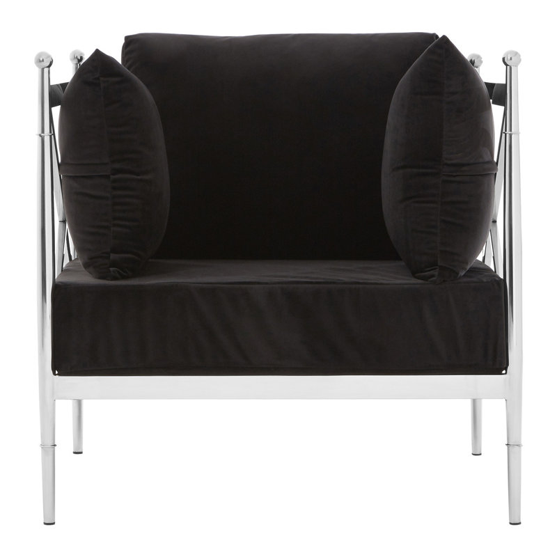 Ames Velvet Armchair