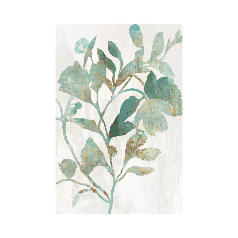 Rustic Flower I by Asia Jensen - Painting on Canvas, 66.04cm H x 45.72cm W x 3.81cm D, Wrapped Canvas