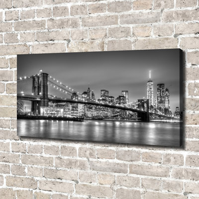 Brooklyn Bridge - Wrapped Canvas Print