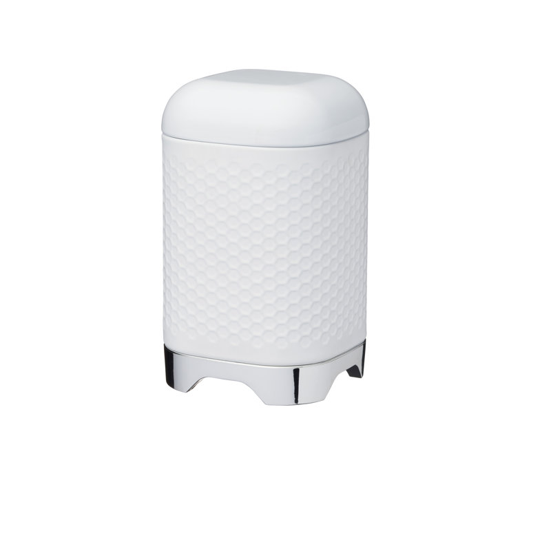 Lovello Kitchen Canister, White