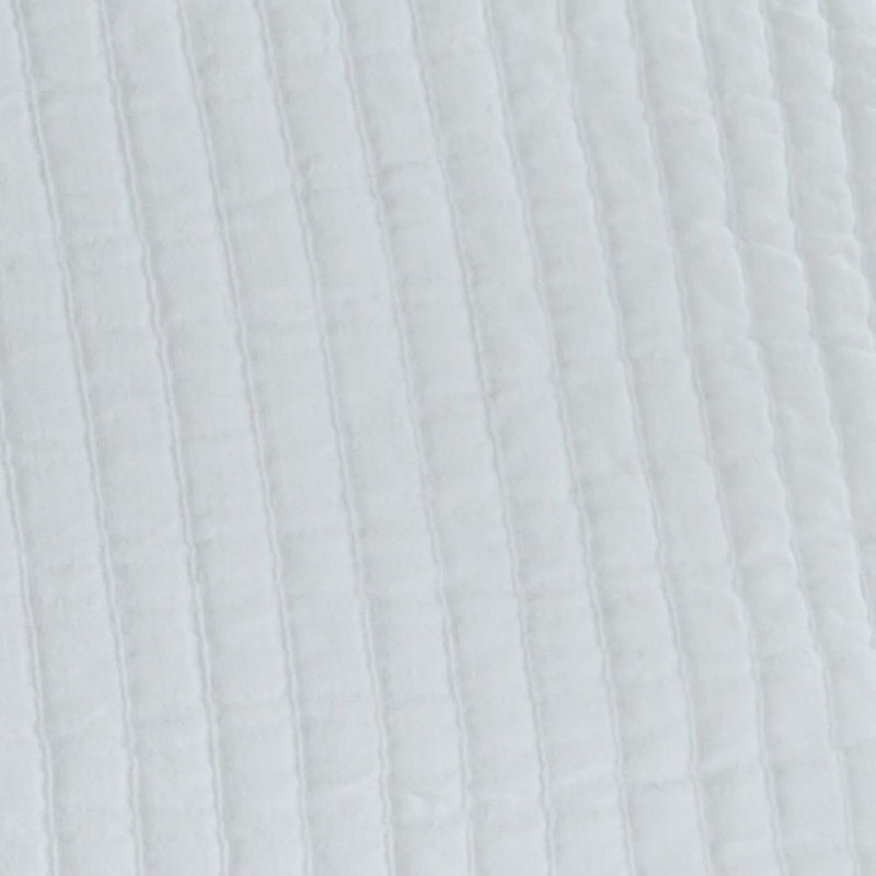 Hudson Stripe Cotton Blend No Sham Set, King, Robin's Egg Blue