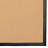 Nannette Handmade Medium Beige Berber with Black Faux Leather Border Made in the USA Area Rug-1324388478