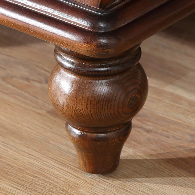 Table basse simple American Retro, H 21,7 po x L 53,1 po x l 29,5 po