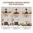 Solea 48" Boho Ceiling Fan with Light Kit, Woven Rope Shade Farmhouse Ceiling Fan with Remote Control, Quiet Reversible DC Motor