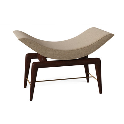 Saddle Upholstered Bench