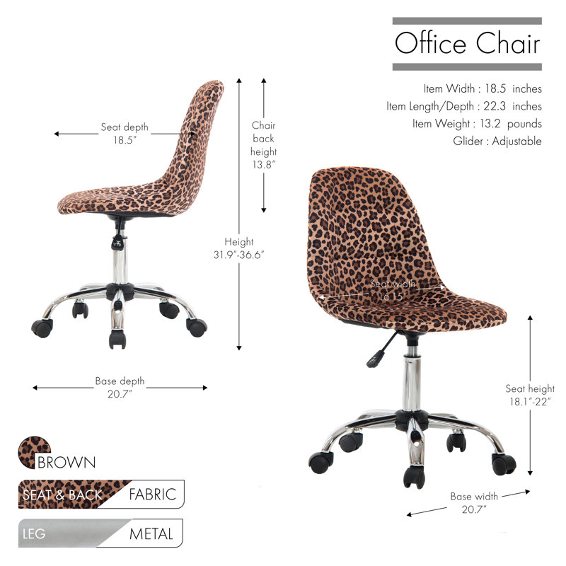 Task Chair, Brown