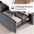 Zelna Upholstered Platform Storage Bed with 4 Drawers and Sleek Button Tufting-484574056-533996989