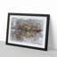 Amsterdam at Night in Abstract - Picture Frame Graphic Art Print-55682061-55682060