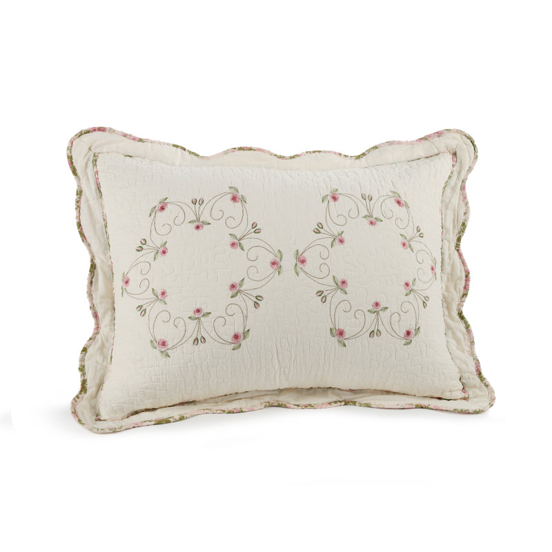 Taie décorative brodée Felisa, Standard