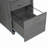 Harris 48'' Floating Computer Desk with Drawers and Storage Cabinet-305716449
