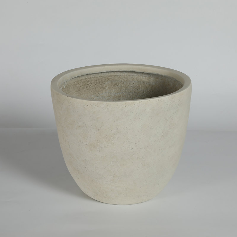 Round Concrete Planter