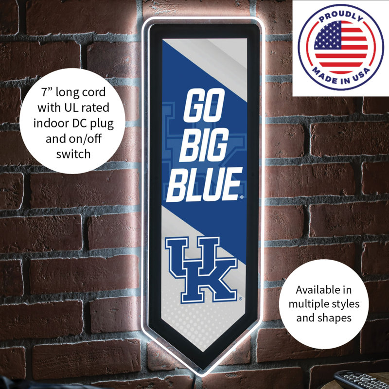 Enseigne murale NCAA Team Pennant, Université du Kentucky