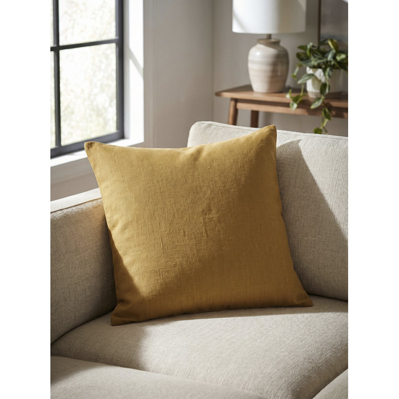 Dilip Accent Pillow, Square 18", Brown
