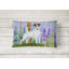 Coussin décoratif intérieur/extérieur terrier Jack Russell