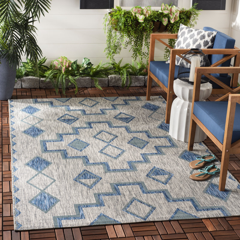 Tapis intérieur / extérieur Amarien, Rectangle 9 pi x 12 pi