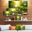 «Mountain Stream in Forest», reproduction de photo sur toile-802859900-802859901