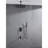 Ceiling Mounted Shower System Combo Set With Handheld And 16"Shower Head