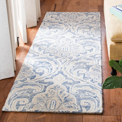 Tapis en laine et en coton touffeté à la main Connollee