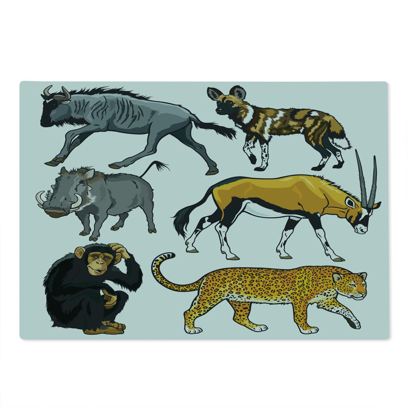 Multicolore planche à découper Ambesonne