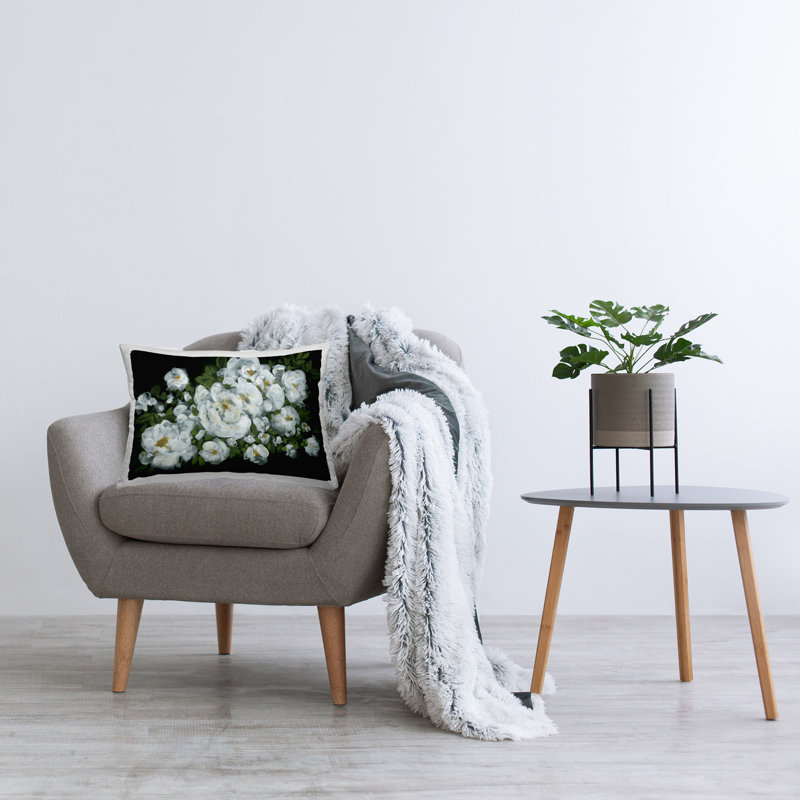 Coussin Midnight Blooming Roses