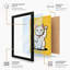 Lucky Beckoning Cat Japandi - Framed Print-1263272475-1263272472
